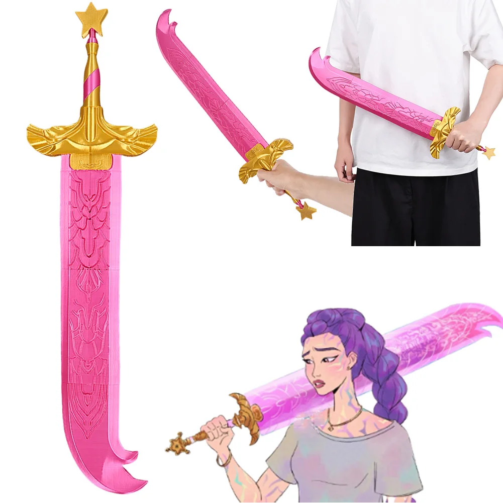 

2025 Cartoon Demon Hunter of KPop Cosplay Rumi Disguise Toy Props Halloween Carnival Costume Accessories Outfit RolePlay Props