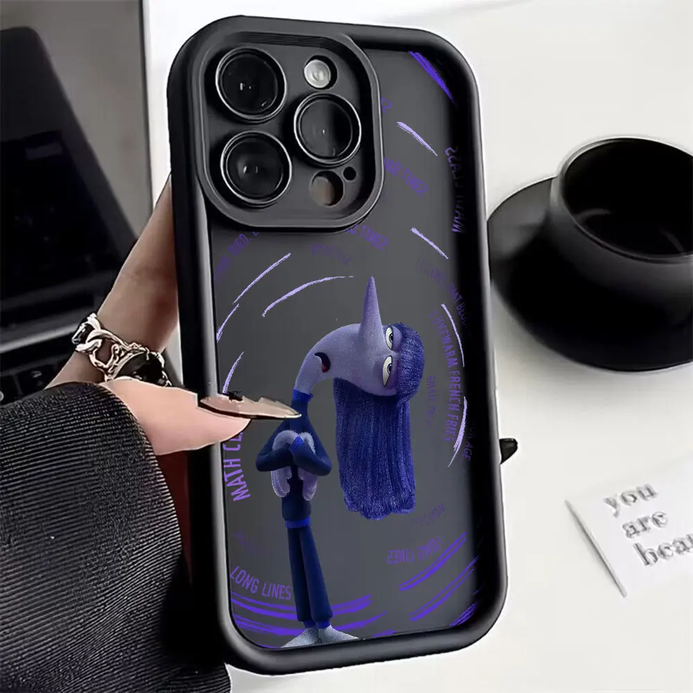 Etui na telefon Disney Inside Out dla OPPO Reno 2 3 4 5 6 7Z 8 8T 10 11 12 Pro Plus 4G 5G Miękka tylna obudowa TPU