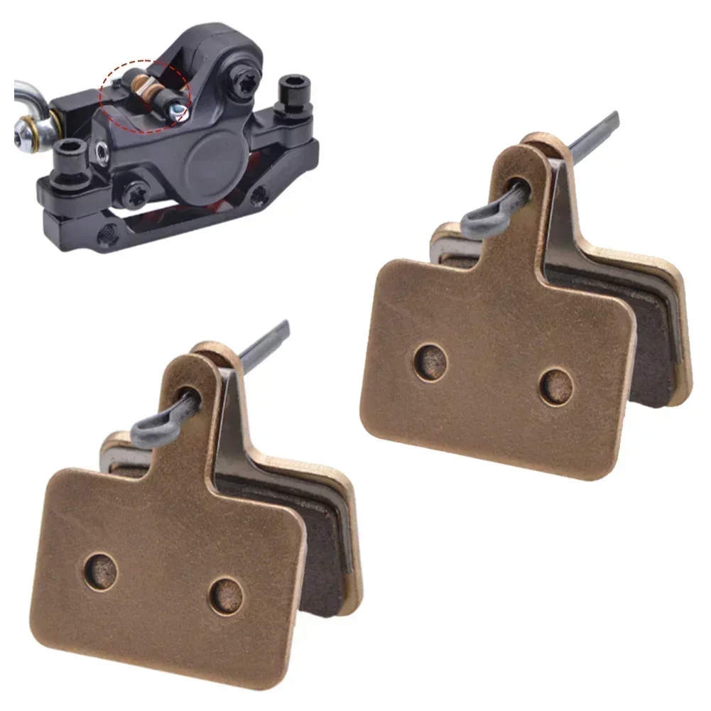 2pairs Ebike Disc Brake Pads For XOD Brake Calipers Full Metal Sintering Pads Ebike Disc Brake Pads For XOD Brake Calipers