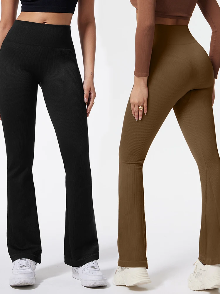 

OQQ Women's Yoga Pants High Waist Butt Lifting Leggings Fitness Sports Yoga Wear Casual Pants