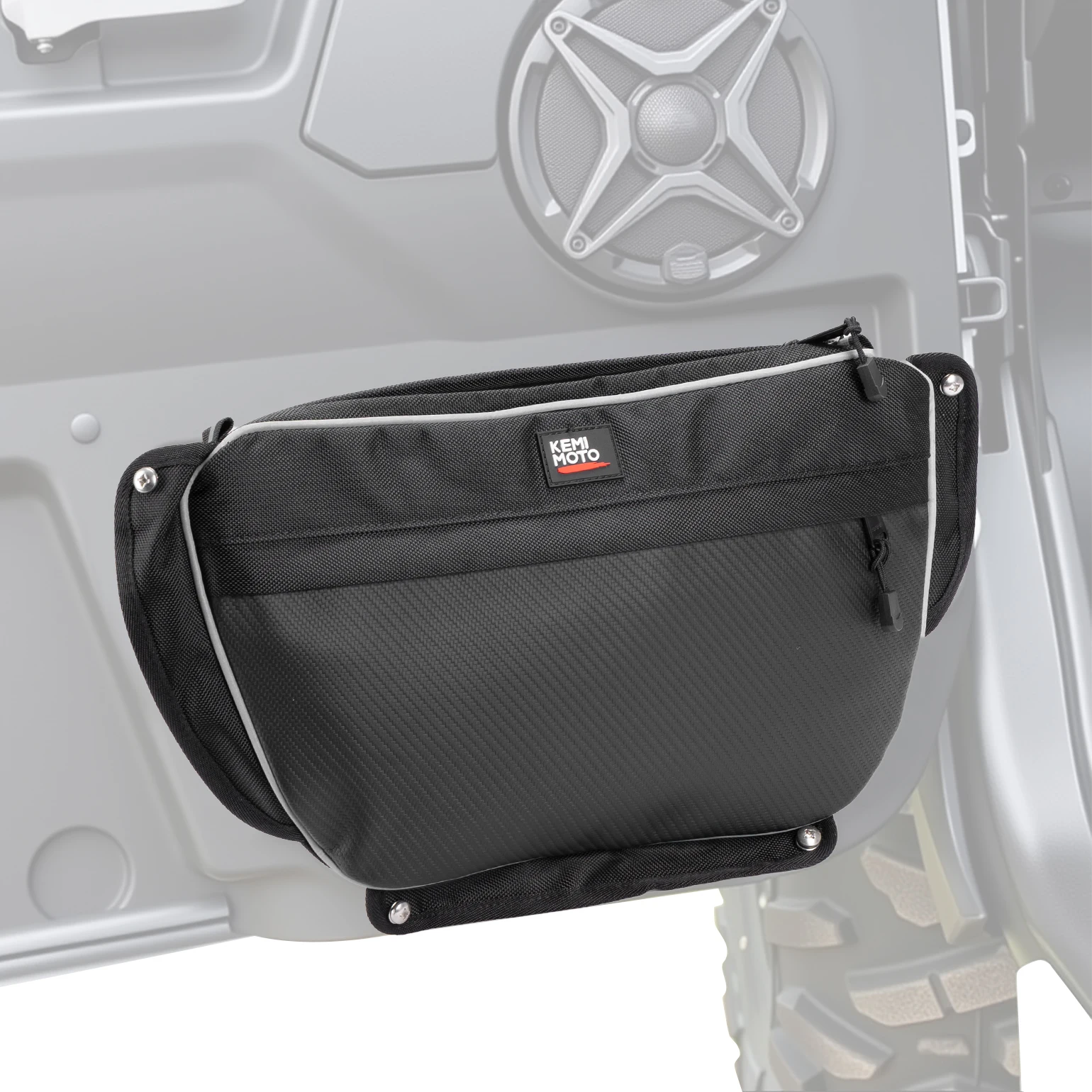 

KEMIMOTO 1680D Door Storage Bags Compatible with Yamaha Wolverine RMAX 2 1000/RMAX 4 1000/X2 1000/X2 850/X4 850 2021-2024 2025