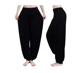 1pcs/lot woman soft solid harem loose pants female belly dancing long pants