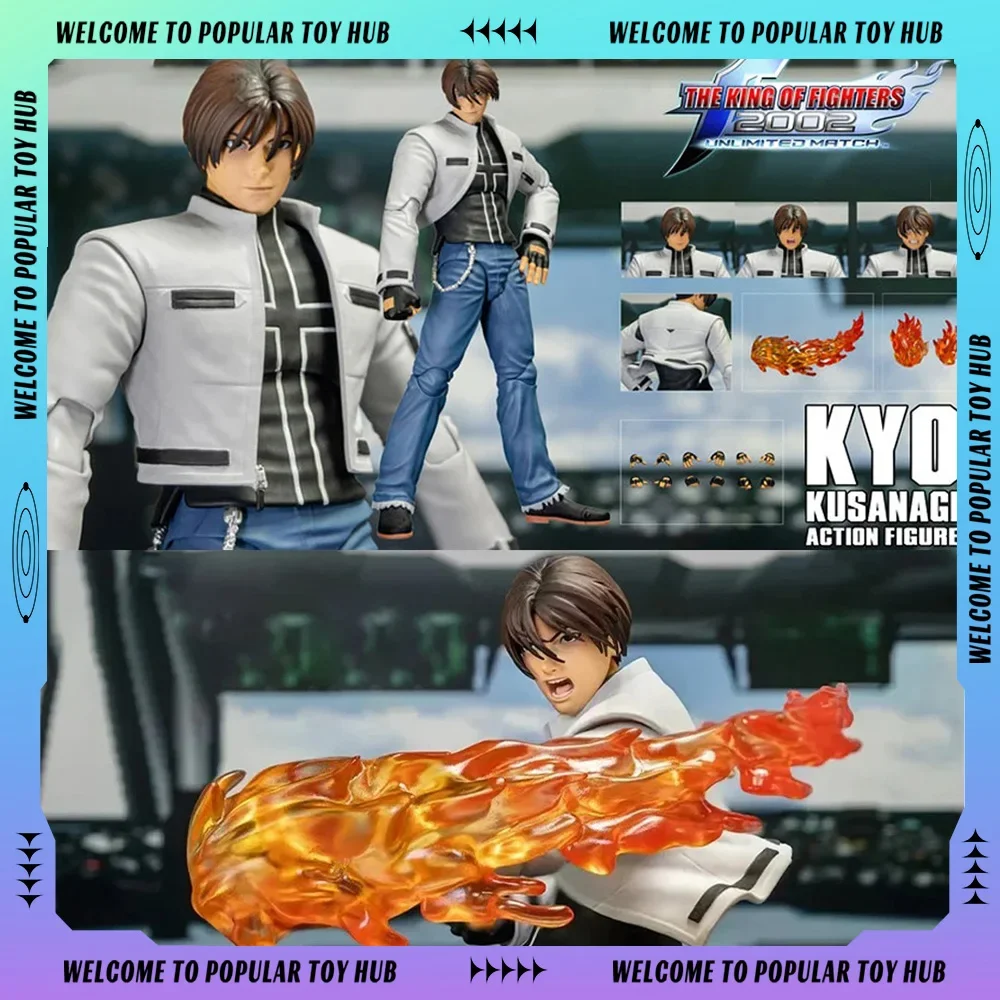 New KOF Storm Toys King of Fighters 98 Kyo Kusanagi Action Figure Iori Yagami Figurine Model Collection Custom Decoration Gifts