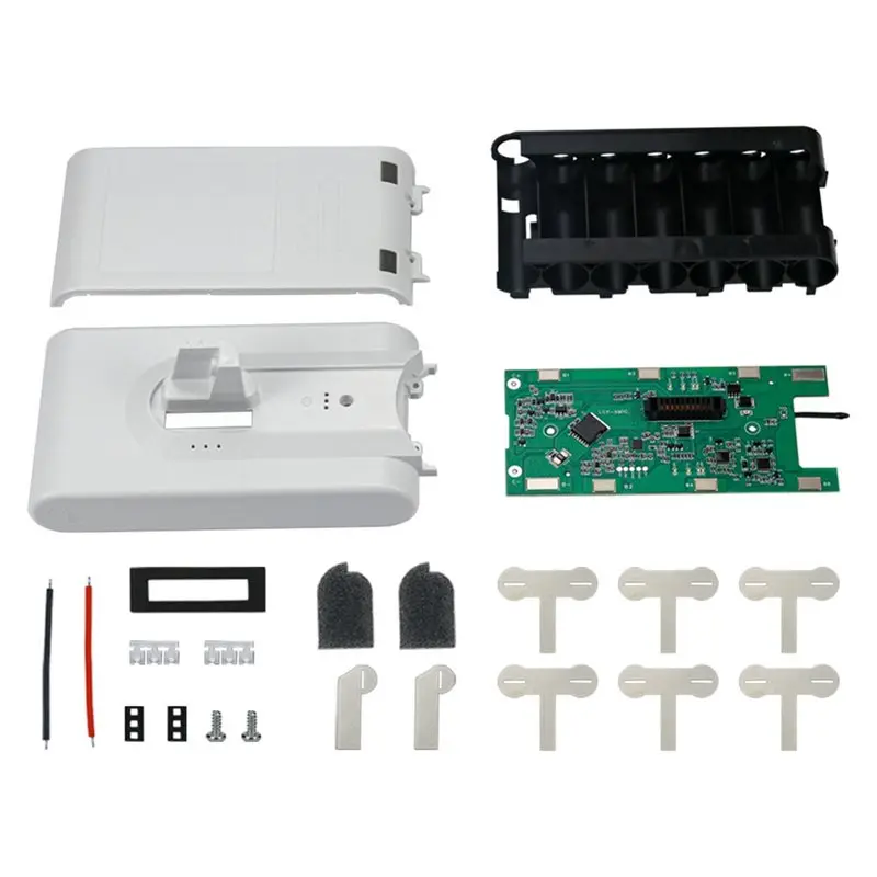 Reliable-Replacement Battery Storage Box Case For Dreame V8 V9 V10 Vacuum Cleaner Protection Board Repair Parts,Replacement Batt
