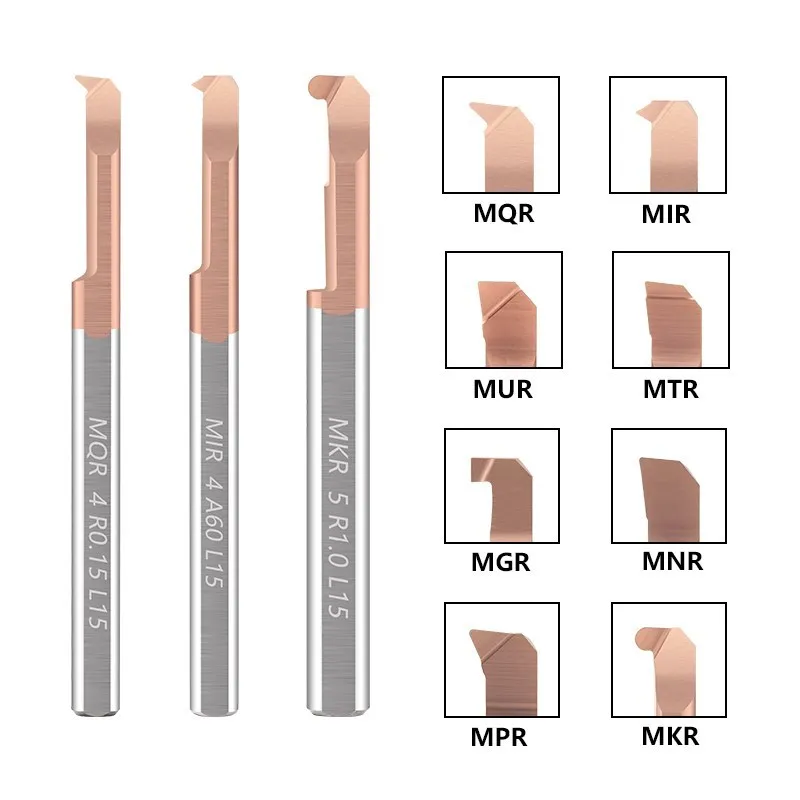 XCAN-gama completa de herramientas de perforación de pequeño calibre, cortador de perforación interno Integral de carburo CNC, MPR, MKR, MLR, MQR,