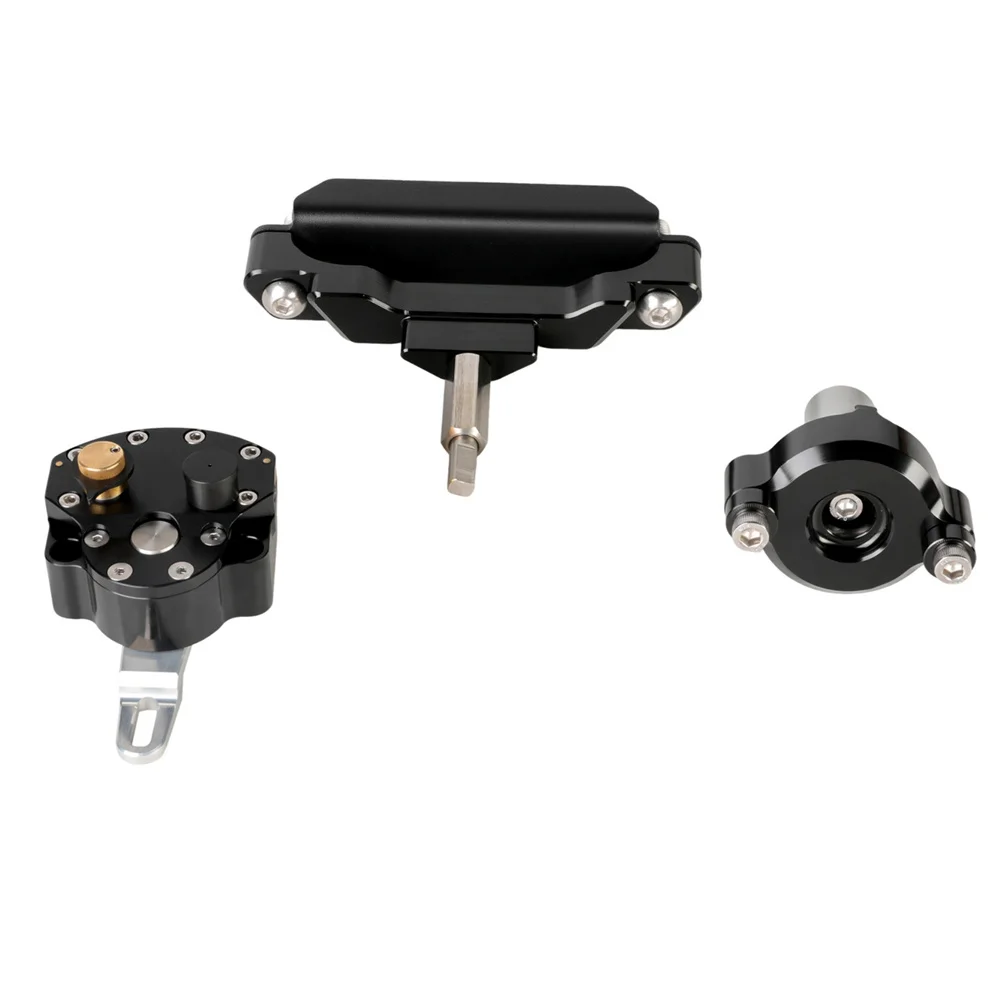 ‌Motorcycle Steering Damper Buffer Anti-whip Head Stabilizer Mount for KAWASAKI NINJA ZX-25R/SE ZX250 ZX-4R/SE ZX400R