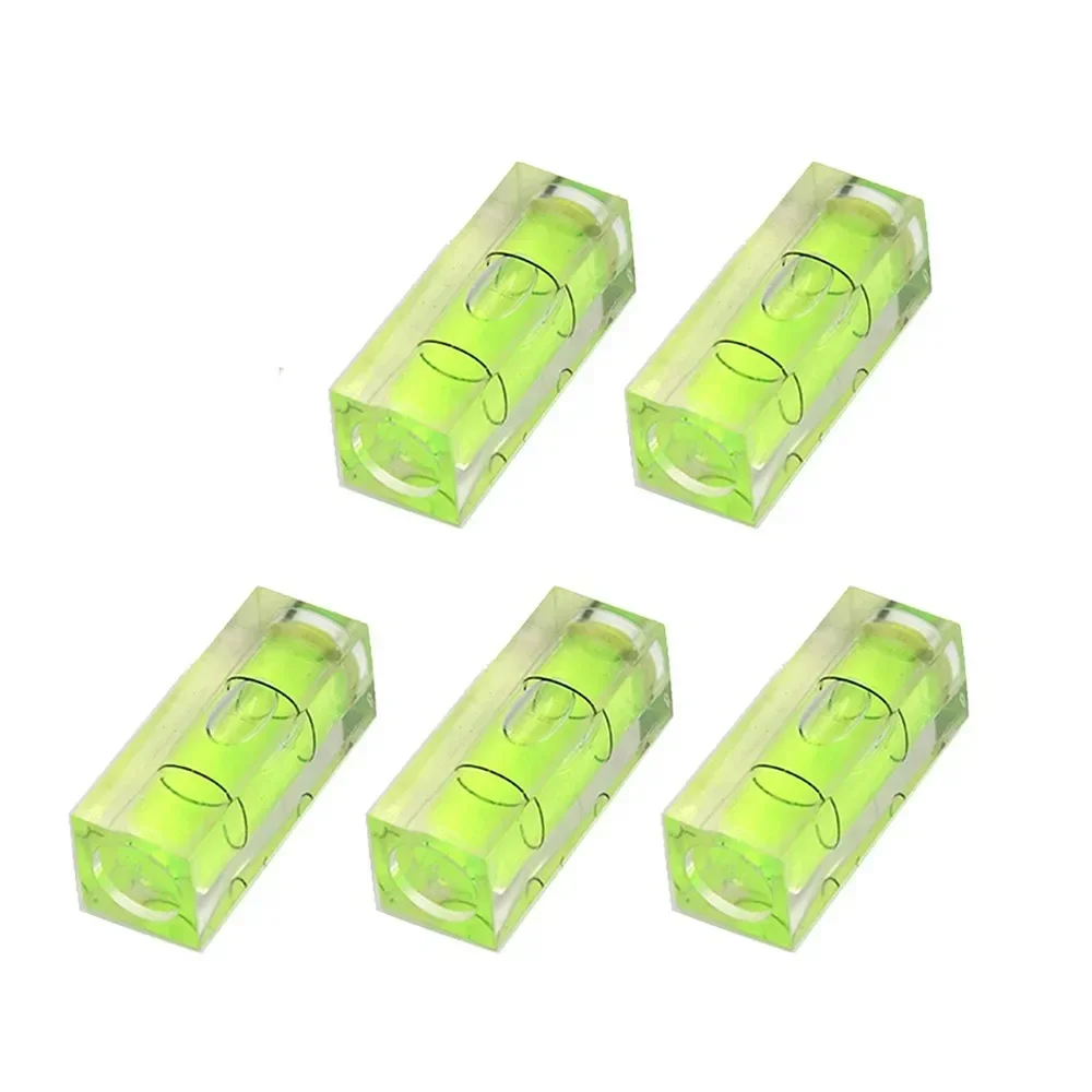 5/10pcs Square MiniLevel Measurement Instrument Bubble Small Leveller For Leveling Tubular 40*15*15mm Woodworking Tool