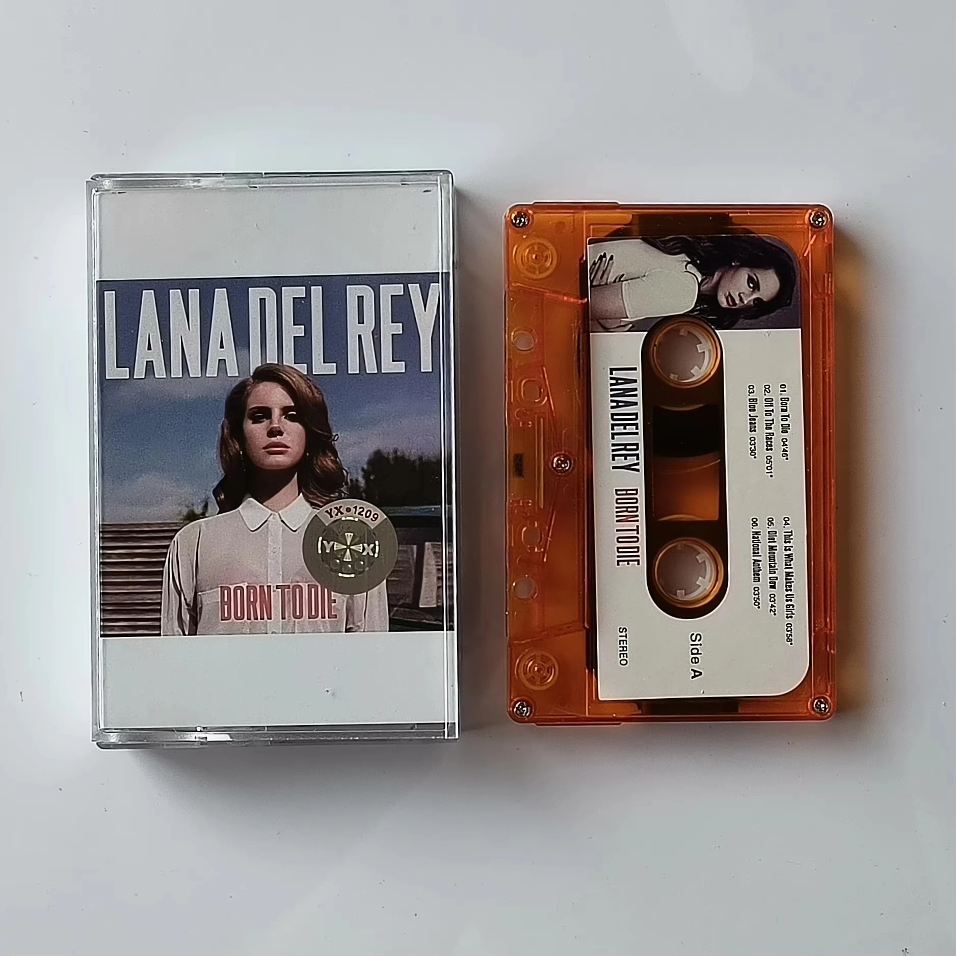 Retro Lana Del Rey Music Tape Born to Die Album Music Record Cassettes Cosplay Walkman Recorder Soundtracks Box Collection