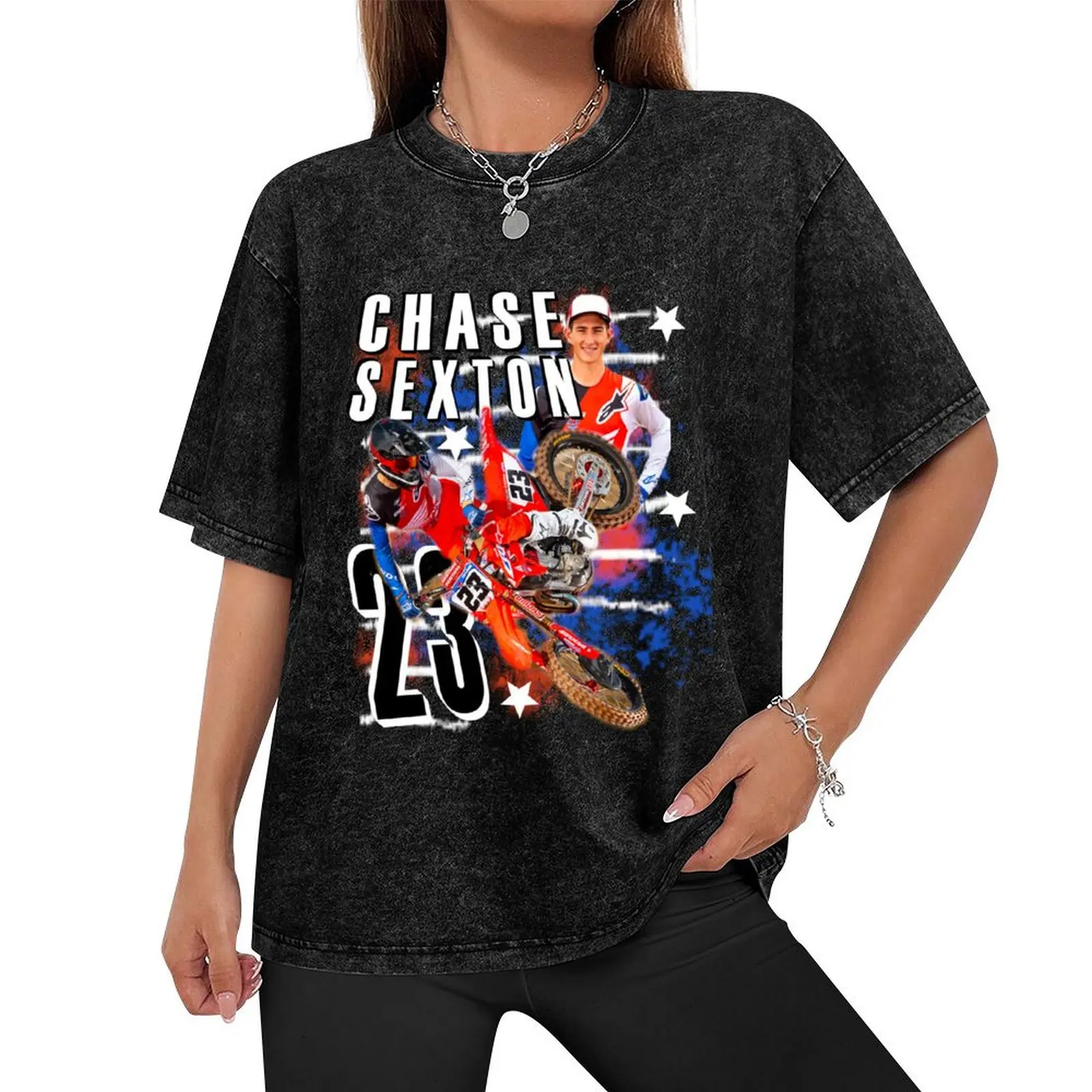 Chase Sexton #23Motocross Supercross- SUPERCROSS CHAMPION SUPERSTAR SUNDAYS TSHIRT T-Shirt