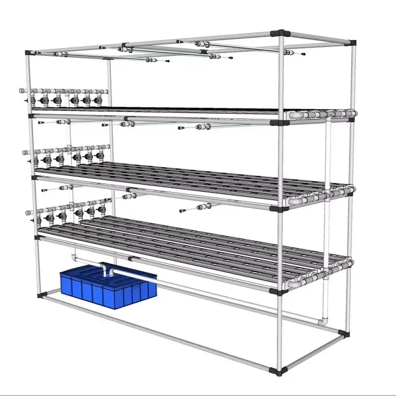 Hot Selling New Vertical Hydroponics Indoor Household NFT System for Growing Vegetables