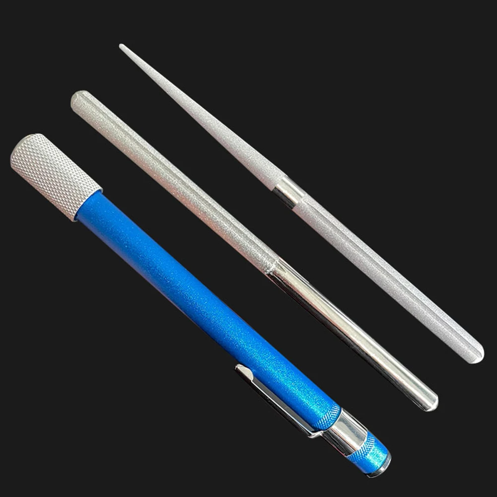 เครื่องมือตกปลาอเนกประสงค์ 400 เมช ตะขอเบ็ดคู่ ตะไบเพชร ปากกาเพชร เหลาคมสำหรับตกปลา ngoài trời