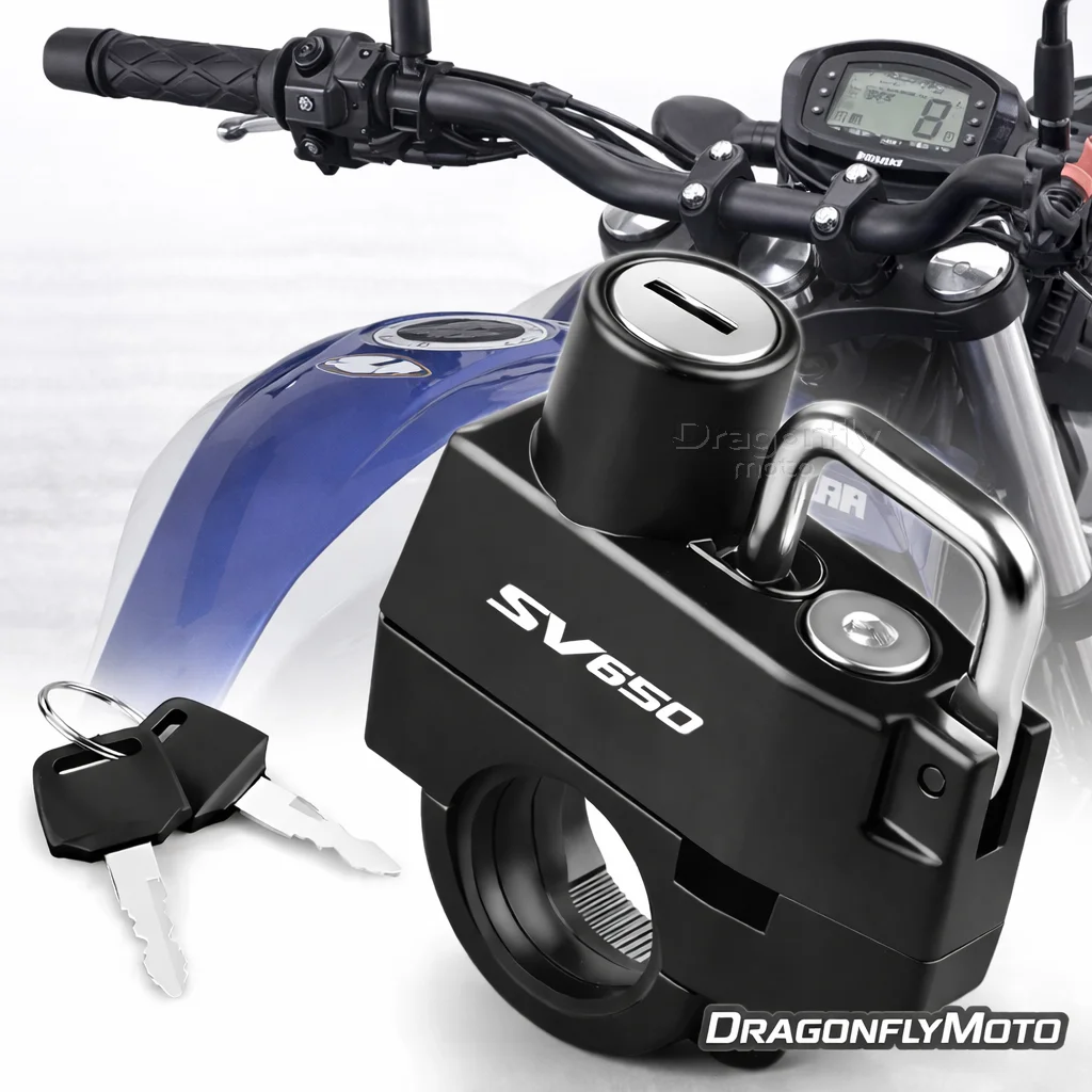 

Motorcycle Helmet Lock For SUZUKI SV650 sv 650 Anti-theft Locker Helmet Lock Locking Device Rustproof Anti-theft Locker