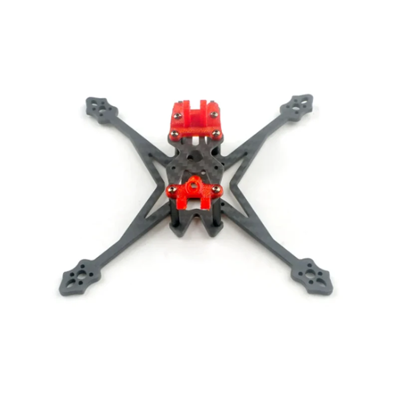 HappyModel Crux35 Высокое разрешение 3,5-дюймовый FPV Racer Drone Комплекты рамок из углеродного волокна для радиоуправляемого квадрокоптера RC Запчасти