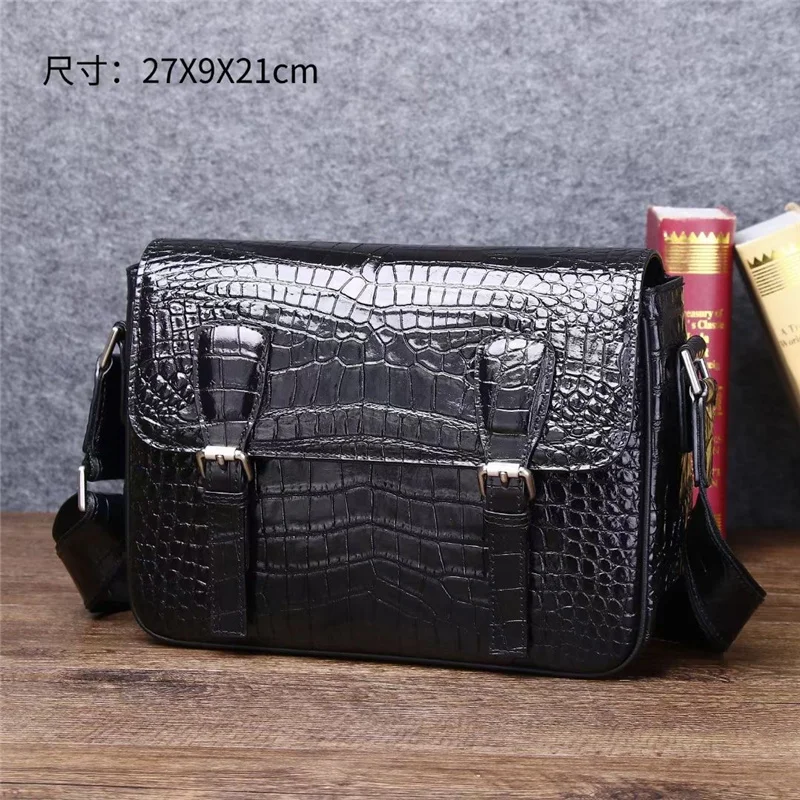 

New leather men's bag shoulder bag large capacity men's Messenger bag Cambridge bag fashionable backpack diagonal bag