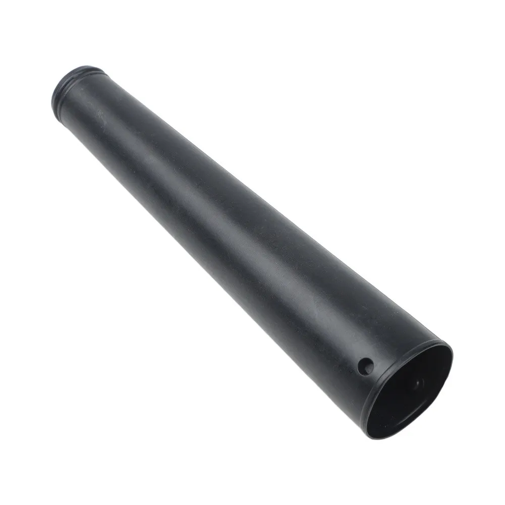 Black Plastic Air Blower Tube 21cm Long Nozzle For Dust Removal Cleaning Compatible With 3.9cm 4cm Hair Dryer Power Tool