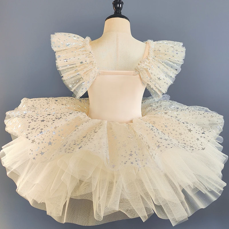 المهنية راقصة الباليه الباليه توتو للطفل الفتيات فستان الأميرة الباليه توتو ملابس الرقص الباليه الجمباز يوتار ملابس الرقص