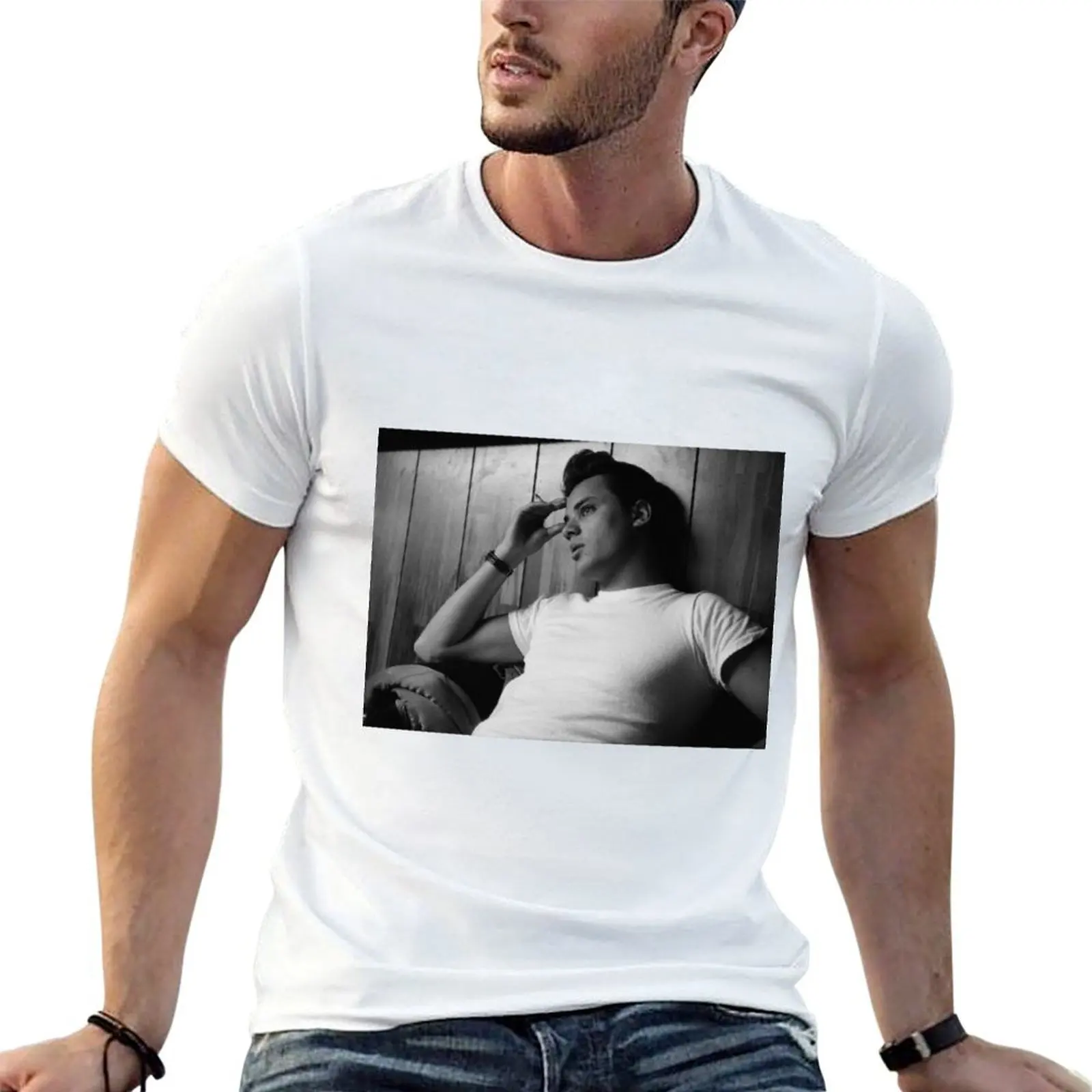 Nick Kamen T-Shirt cotton tshirt 100% black cotton t-shirt plain for man package t shirt man designer T-shirt