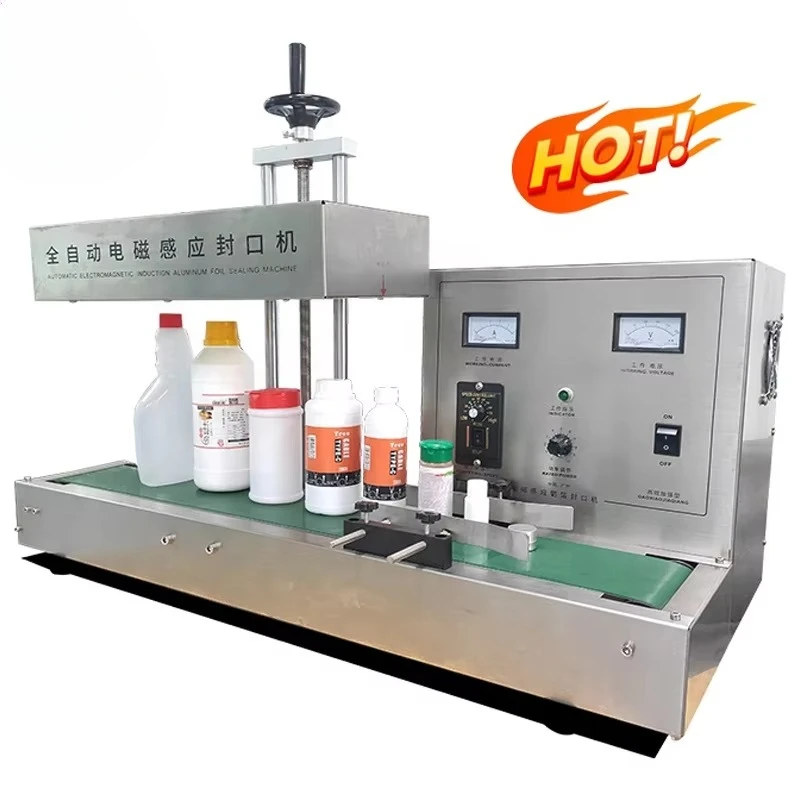 

Factory Cheap Price Desktop Automatic Aluminum Foil Sealer Continuous Induction Plastic Glass Jar Bottles Gasket Sealing Machine