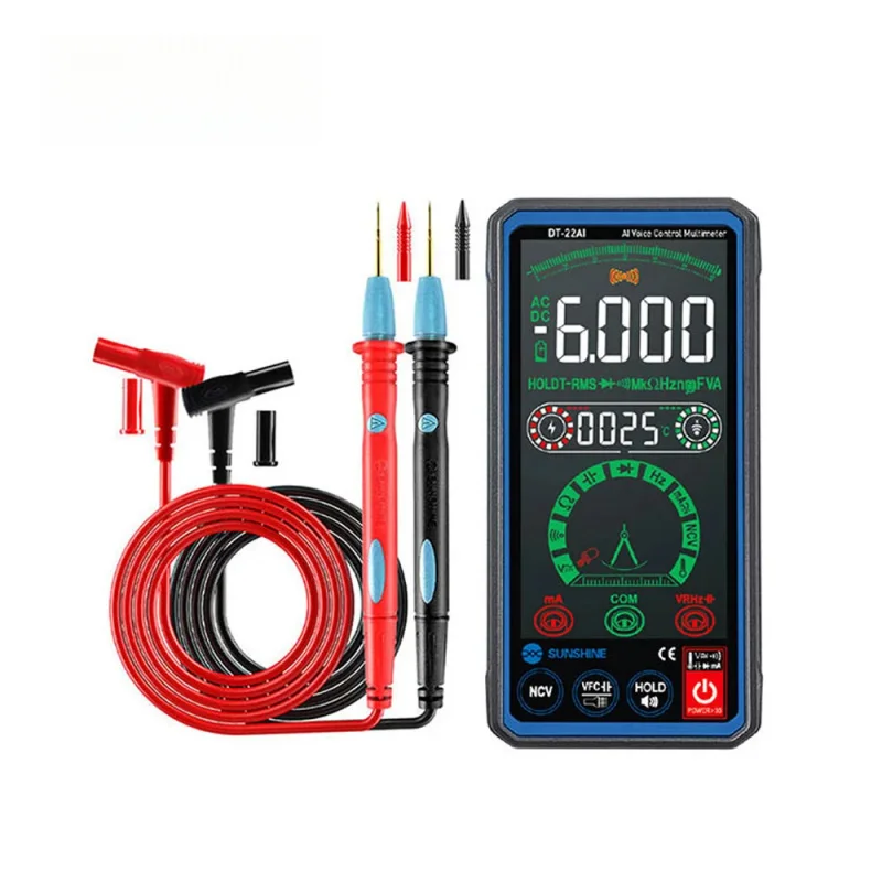 

Newest Sunshine Dt-22Ai Fully Automatic High Precision Voice Control Digital Multimeter