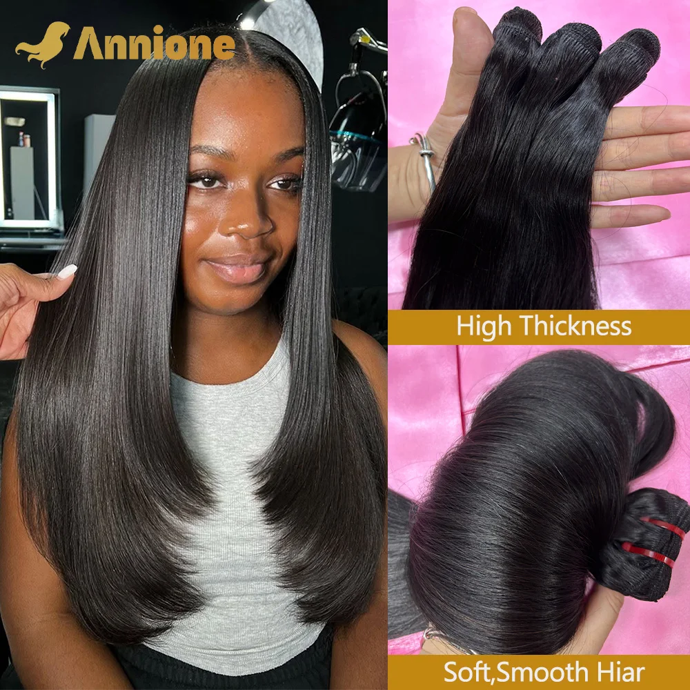 حزم الشعر الخام 100% الشعر البشري 15A مزدوجة تعادل الفيتنامية الشعر الخام حزم شعر طبيعي مفرود غير المجهزة عذراء الشعر حزمة #6