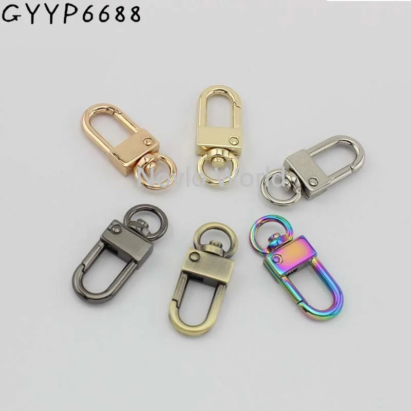 10-20-50PCS Metal Snap Hooks Clasp Clip For Bags Handbag Shoulder Strap Connector Buckles Lobster Leather Dog Leash Accessories