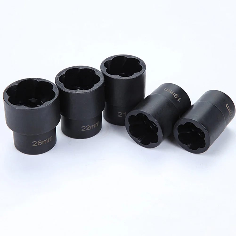 

Screwdriver Nut Extractor Rust Bolt Extractors Leveling Sockets Kit Scraper Tool