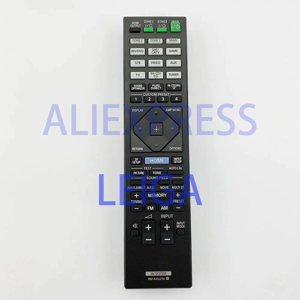 Original Remote Control RM-AAU210 Fits for Sony AV System Home Theater STR-ZA1000ES