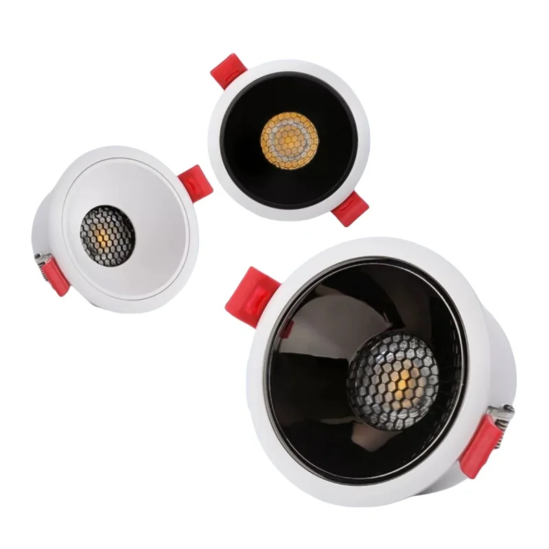 

Ultra-thin LED light lighting living room home commercial hotel anti-glare honeycomb cob narrow edge ceiling no main lamp