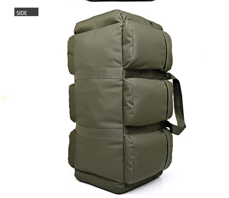 100L Camping-Rucksack, großer Reiserucksack für Herren, Outdoor-Schultertasche, Wander- und Trekking-Tasche, taktische Reisetasche, Weekender – Detail 4