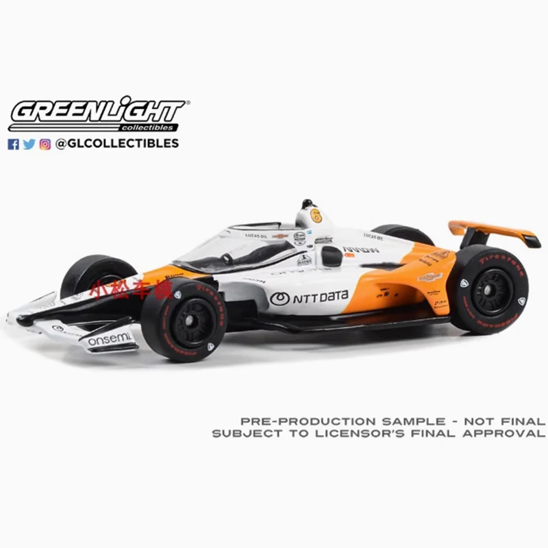 

GreenLight 1:64 Scale 2023 NTT #6 Felix Rosenqvist Alloy Model Car Classic Adult Souvenir Gift Static Display