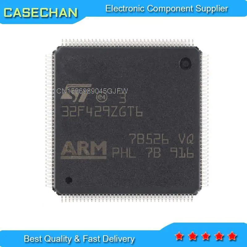 

10PCS STM32F767ZGT6 LQFP144 STM32F446ZET6 STM32F429ZGT6 STM32F429 STM32F STM32F446 imported from single chip MCU chip IC