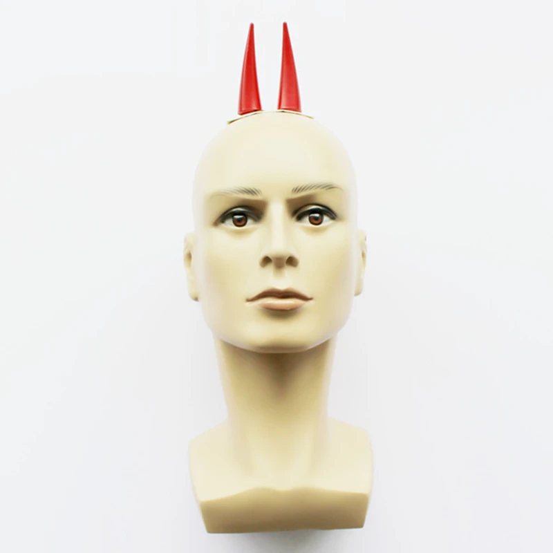 Anime Chainsaw Man Cosplay Power Demon PVC Horn Headwear Halloween Plastic Resin Jewelry Ornament Model Devil's Horn Hairpin