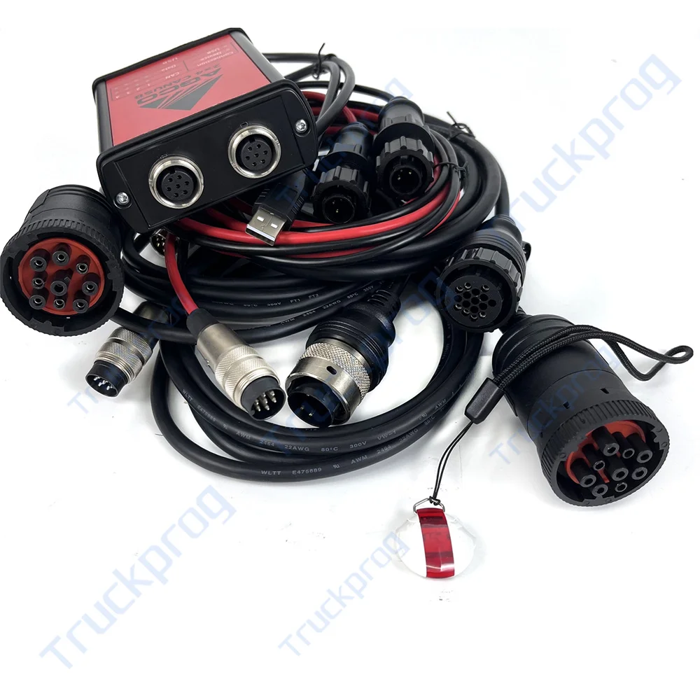 Heavy Duty Agricultural Diagnosis Scanner Ready to use for AGCO CANUSB EDT Interface Diagnostic Tool key dongle Ready to use