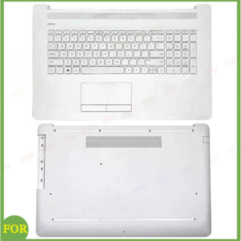 

Новый корпус для HP 17-BY 17-CA 17-CR 17Z-CA 470 G7: задняя крышка ЖК-дисплея, рамка, верхняя часть корпуса (пальмрест), нижняя часть корпуса (база), белый, L22516-001