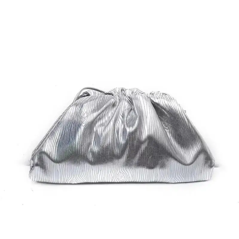 

Luxury Designer Gold Silver Soft Cloud Capacity Women's Handbag Large In Purse Crossbody New Bag Lady Dumpling Bag Bag