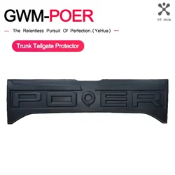 Tailgate Rear Trunk Decor Panel Cover For Great Wall GWM Poer Pickup 2019-2022 Passenger Off-road Commercial Mod Sticker Parts