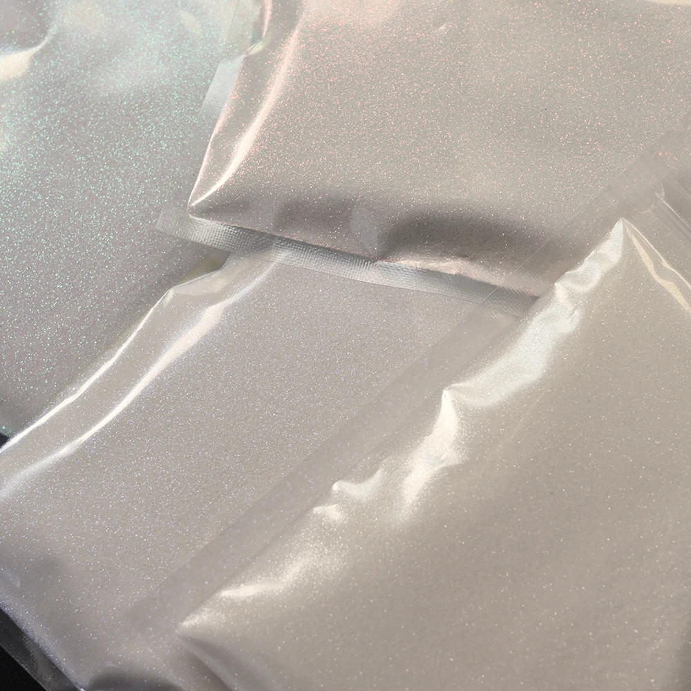 6 farben Winter Candy Mantel Effekt Pulver Nagel Glitter Grün/Lila/Rot licht Weiß Holographische Zucker Nagel pigment Nagel Dekoration