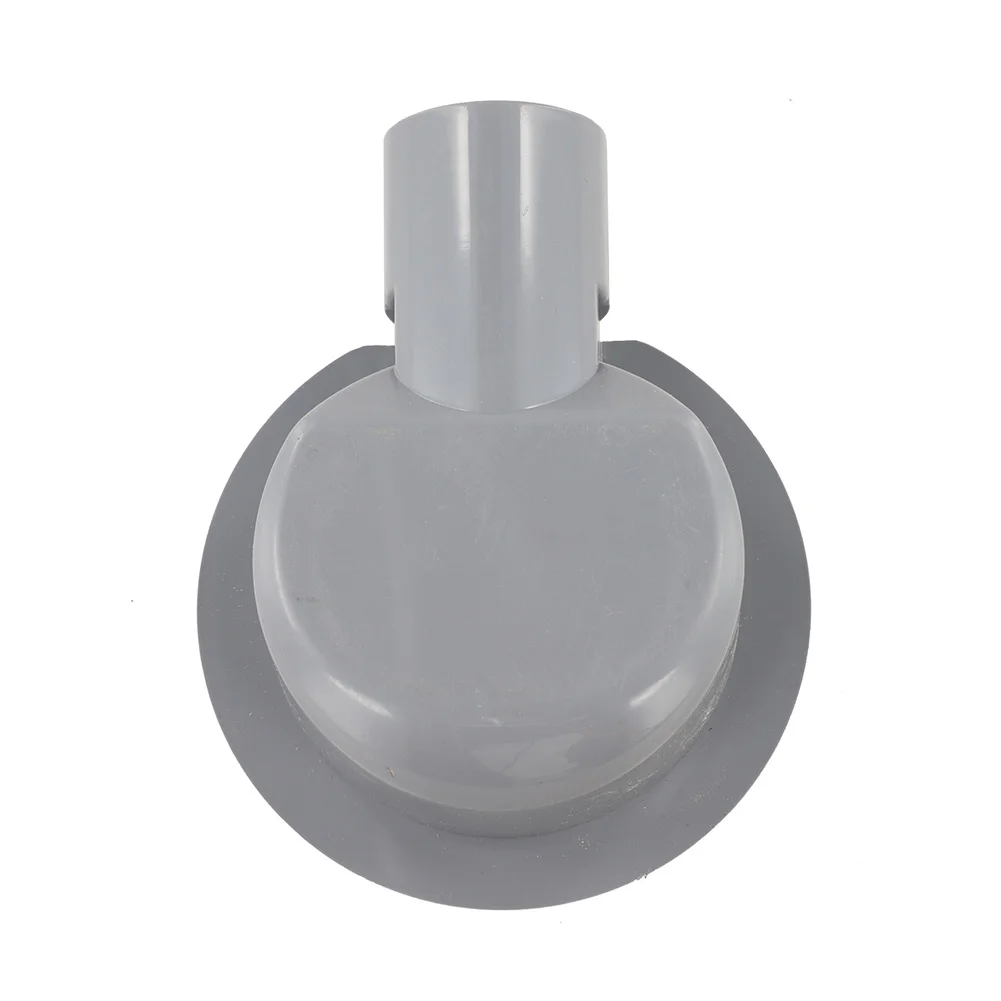 Drain Connector Pipe Adapter for PVC European Drain Systems Suitable for 50mm and 100mm Pipes with Secure Flange Base Design