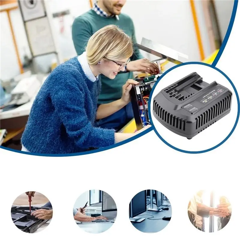 

Быстрое зарядное устройство SEO 20V для литиевых аккумуляторов CRAFTSMAN 20V, совместимое с CMCB101, CMCB102, CMCB104 (вилка стандарта США)