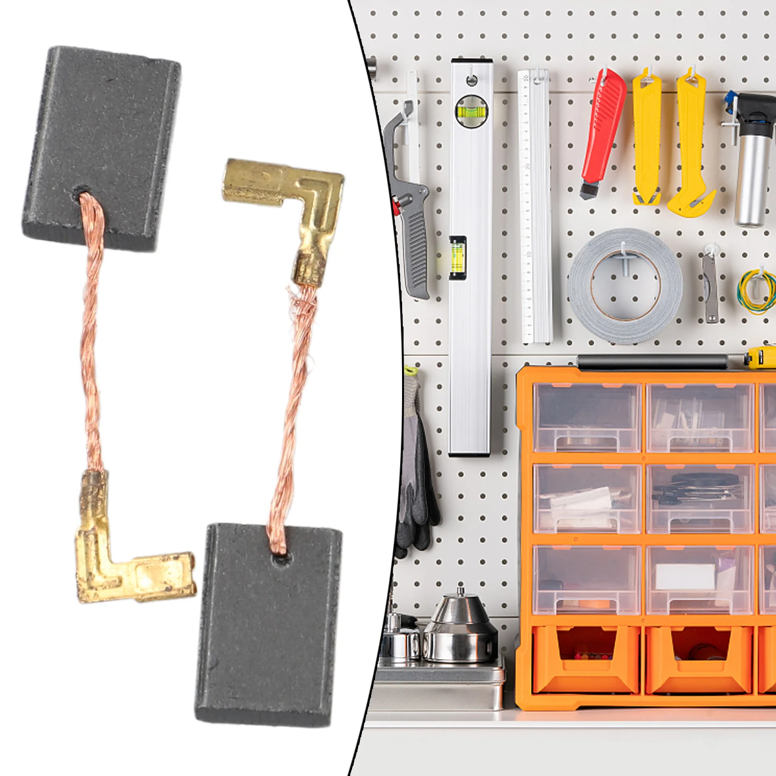 

1 пара угольных щеток для шлифовальной машины CB-325 для угловой шлифовальной машины 9553NB 554NB 9555NB 9556NB 9556PB 9557NB 9557PB 9558NB 9558PB GD0600