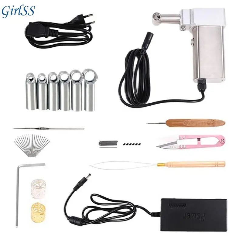 

Ручная электрическая плетеная машина для плетения с регулируемым темпом, плотная, транспортабельная, 100, 240 В, T4MB