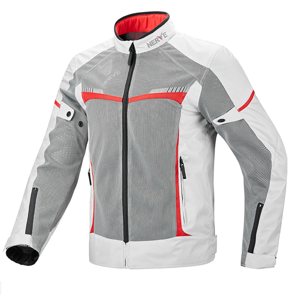 Motorcycle Mesh Jacket Casual  Motorcycle Riding Jacket Breathable Racing Suit Universal For All Seasons Cycling Clothes Lithe