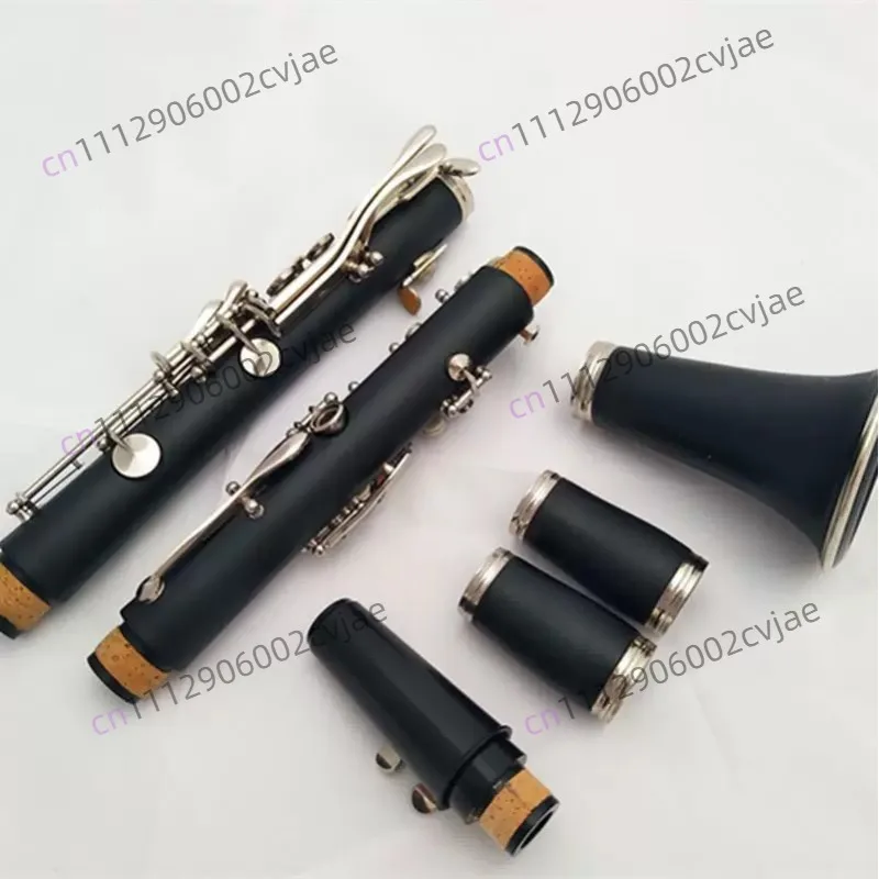 Clarinet instrument B flat clarinet double two section 17 key design student band easy to pronounce
