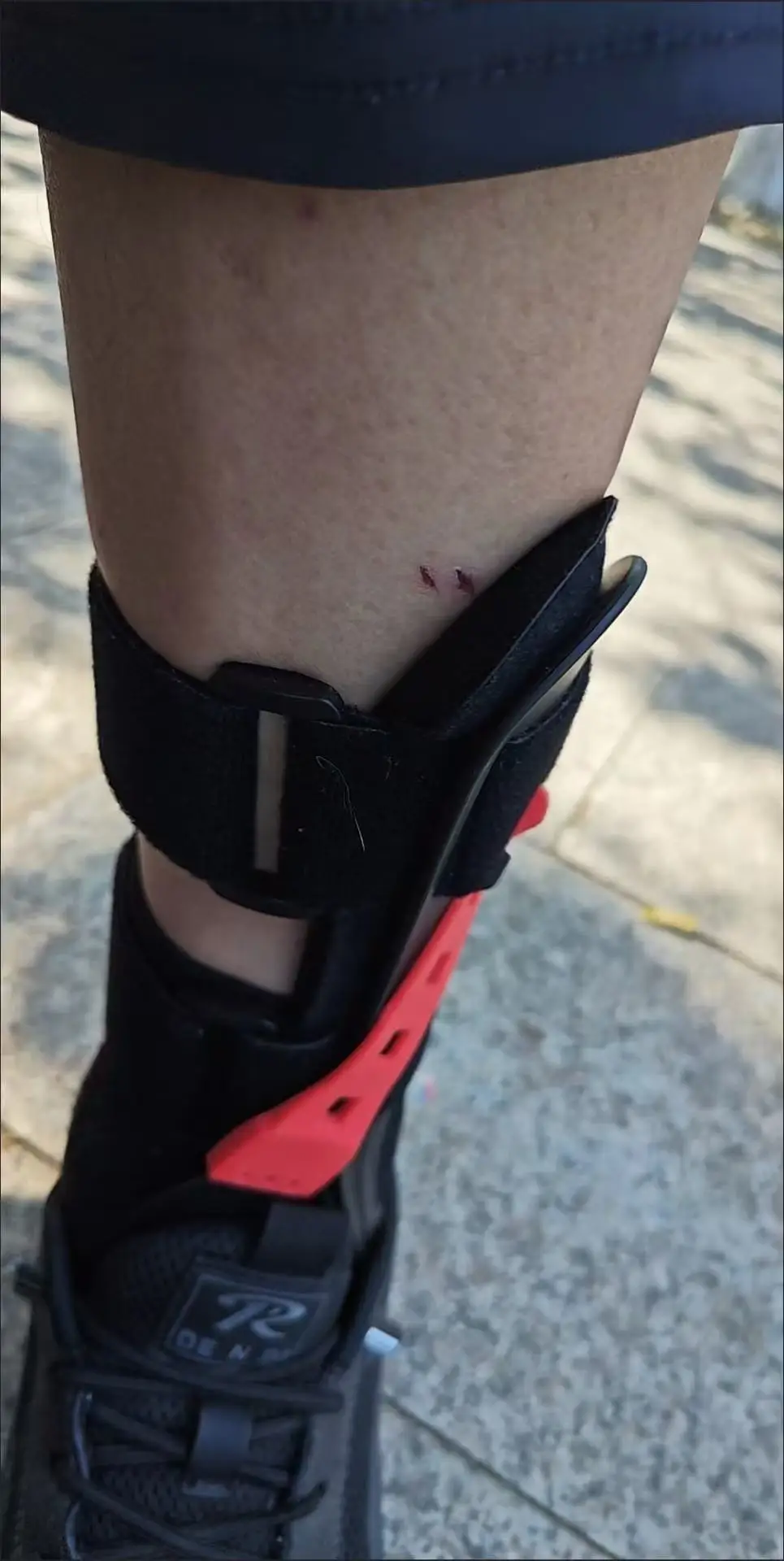 AFO Drop Foot Brace Orthosis Ankle Foot Support With Comfortable Inflatable Airbag for Hemiplegia Stroke Shoes Walking