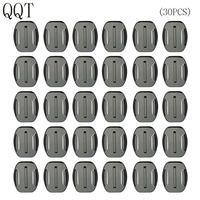 QQT 30 Pcs Surface Mount Mount Base For Go pro Hero11 10 9 8 7 6 5 4 3 for SJ4000 for Xiaomi for Yi Sports Camera Accessories