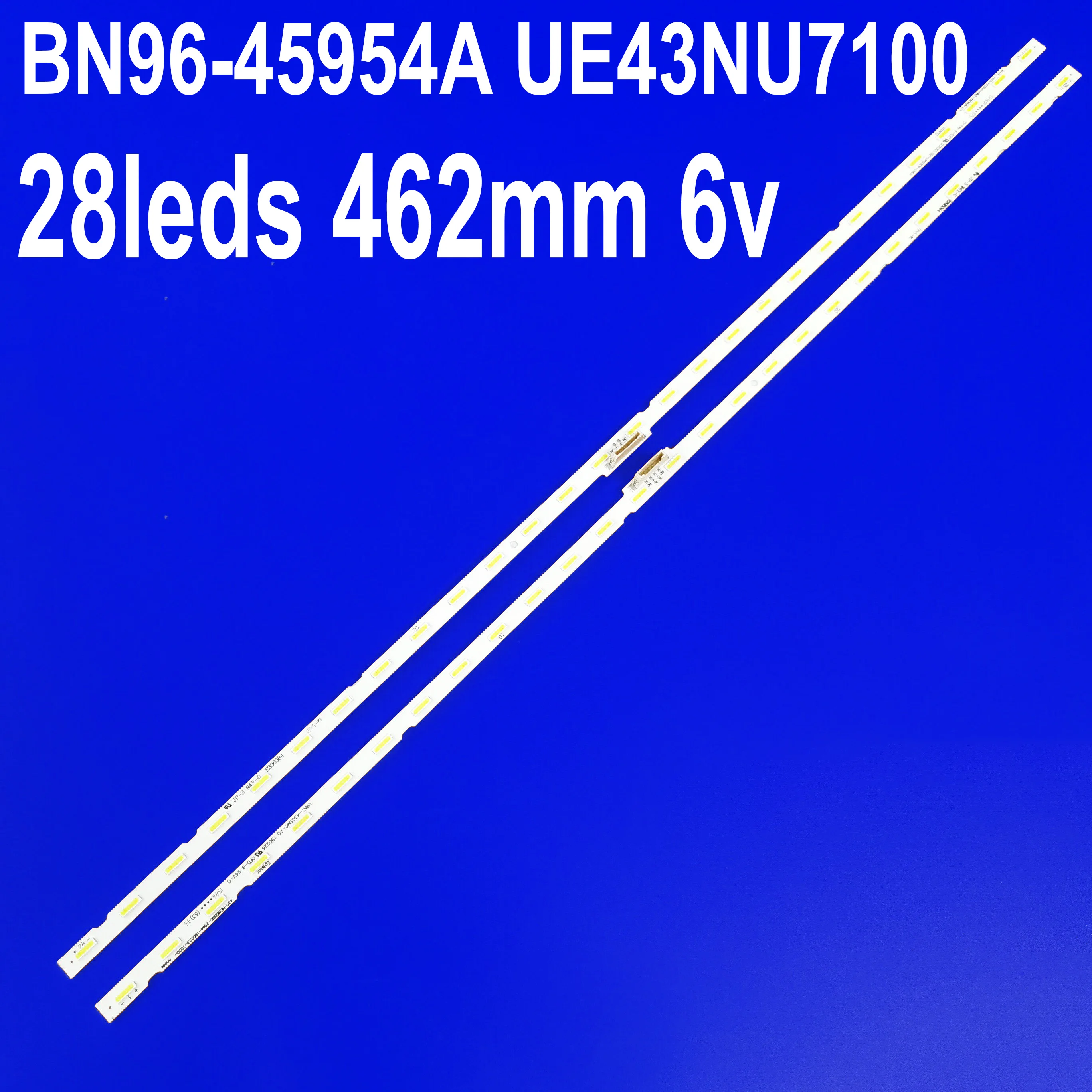 

Новая светодиодная лента для подсветки, 120 шт./лот, для UN43NU7100 BN96-45954A UE43NU7100 AOT_43_NU7100F UE43NU7120U UE43NU7170U