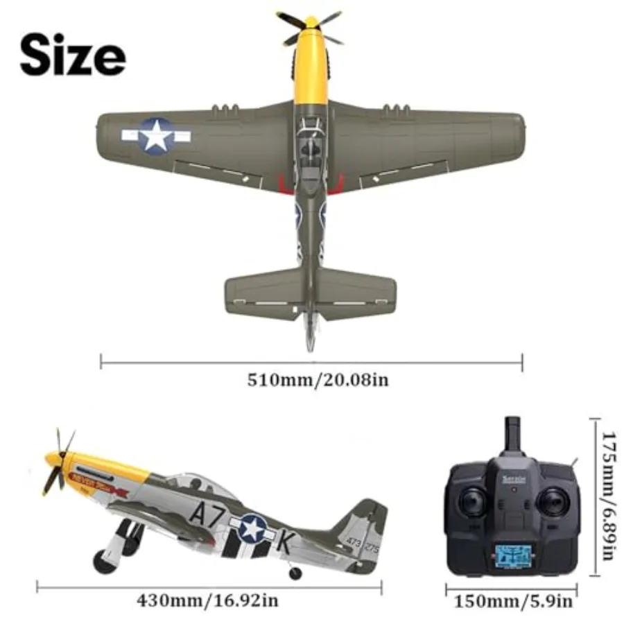 RC airplane for adult beginners, carbon fiber and EPP foam, red and gray, brushless motor with 3D/6G aerobatic capability, 510m