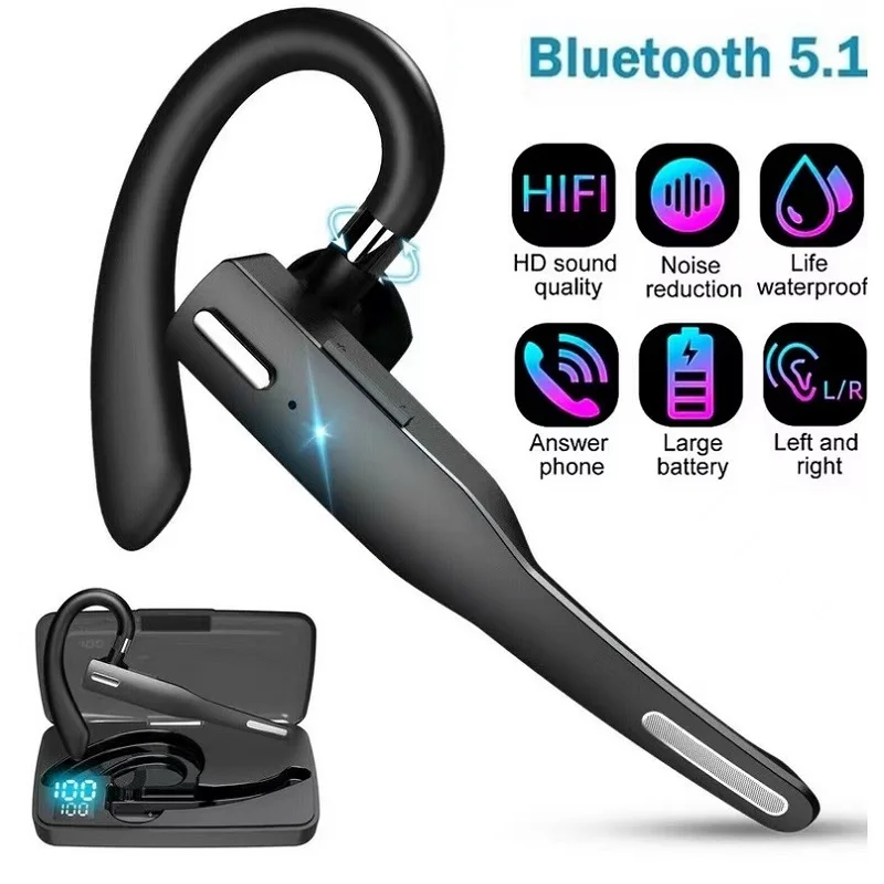 Auriculares inalámbricos Con micrófono, Audífonos Bluetooth Con micrófono