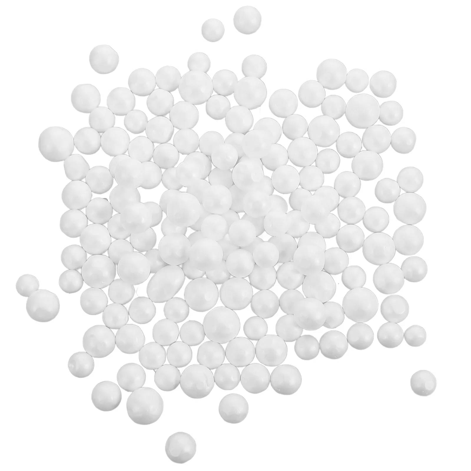 2 Bags Stuffings Filling Beads Foam Balls for Crafts White Foams Diy Supplies Small