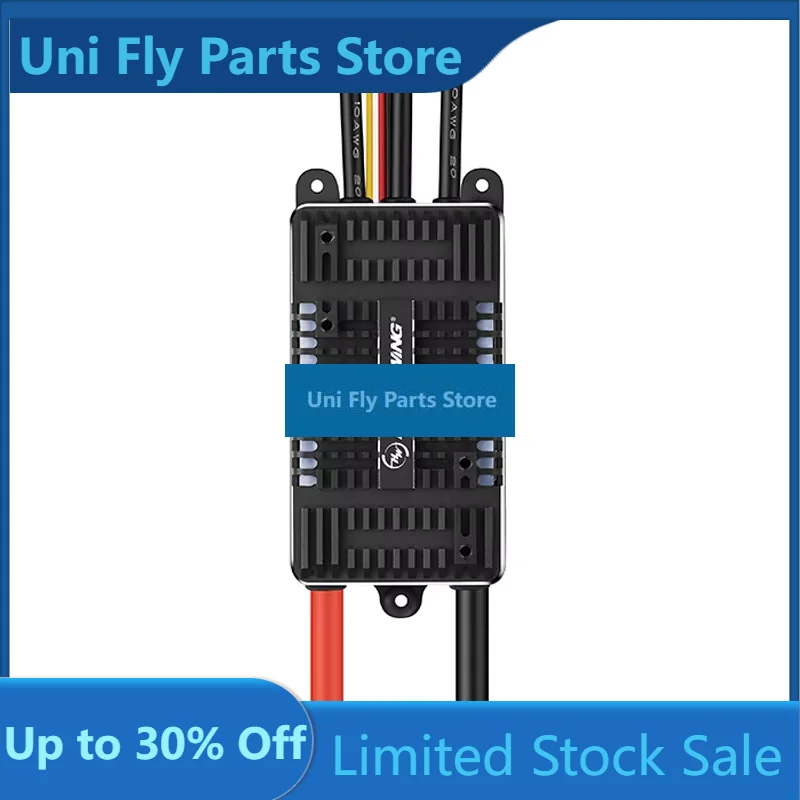 Бесколлекторный регулятор скорости UniFlyHobbywing Platinum 260A SBEC / OPTO HV V5 6-14S Lipo для электрических вертолетов/самолетов класса 700-800 / 2S